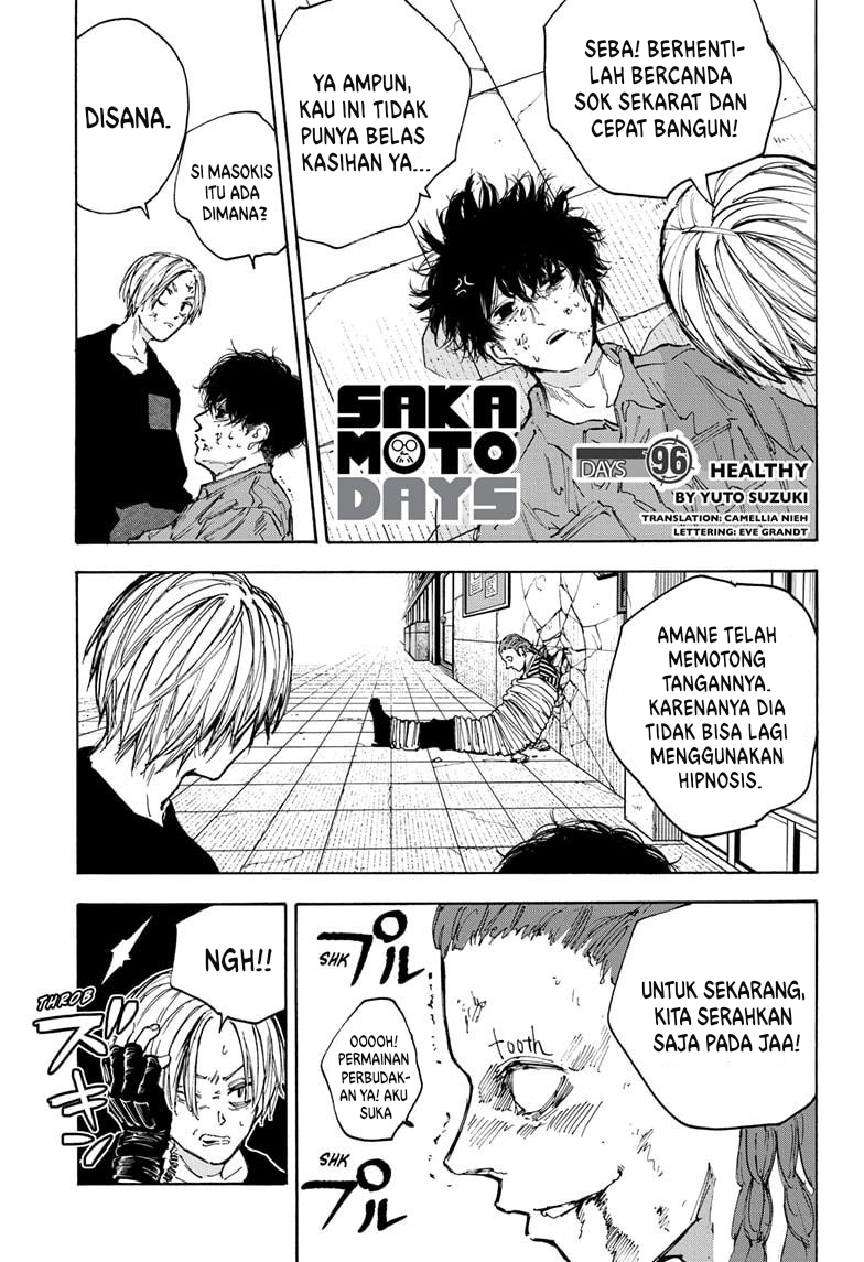 Baca Manga Sakamoto Days Chapter 96 Gambar 2