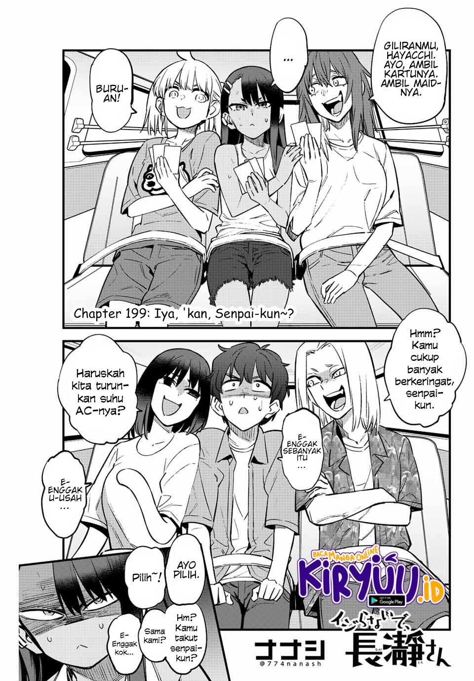 Baca Manga Ijiranaide, Nagatoro-san Chapter 119 Gambar 2