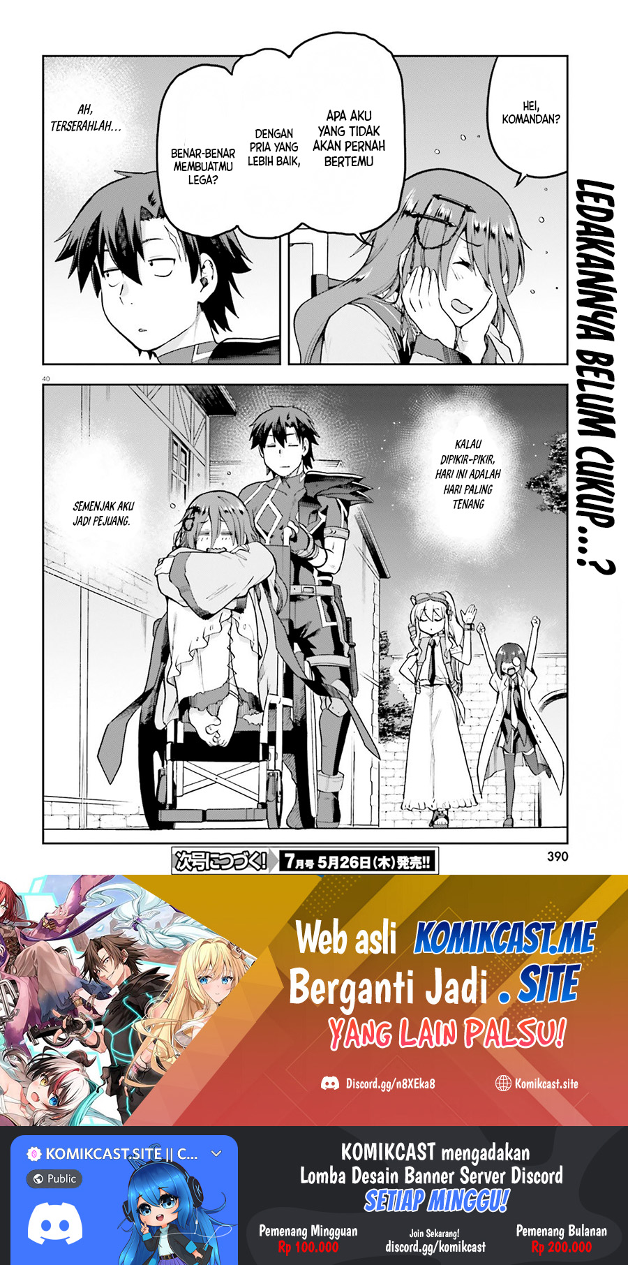 Sentouin, Hakenshimasu! Chapter 45 Gambar 39