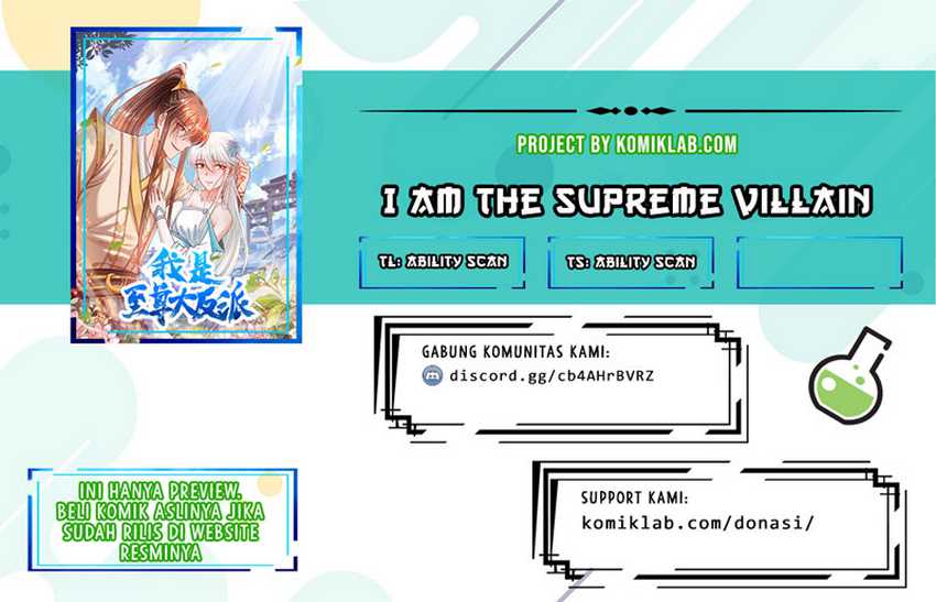 Baca Komik I Am the Supreme Villain Chapter 3 Gambar 1