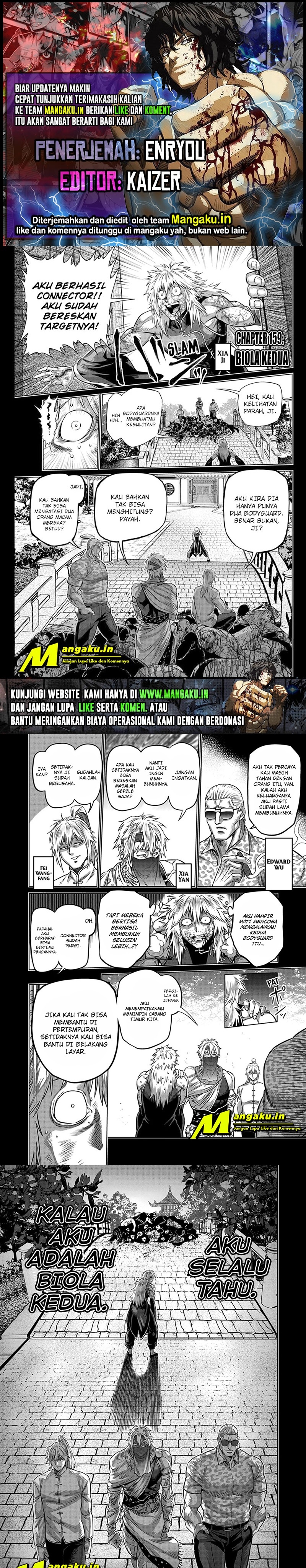 Baca Komik Kengan Omega Chapter 159 Gambar 1