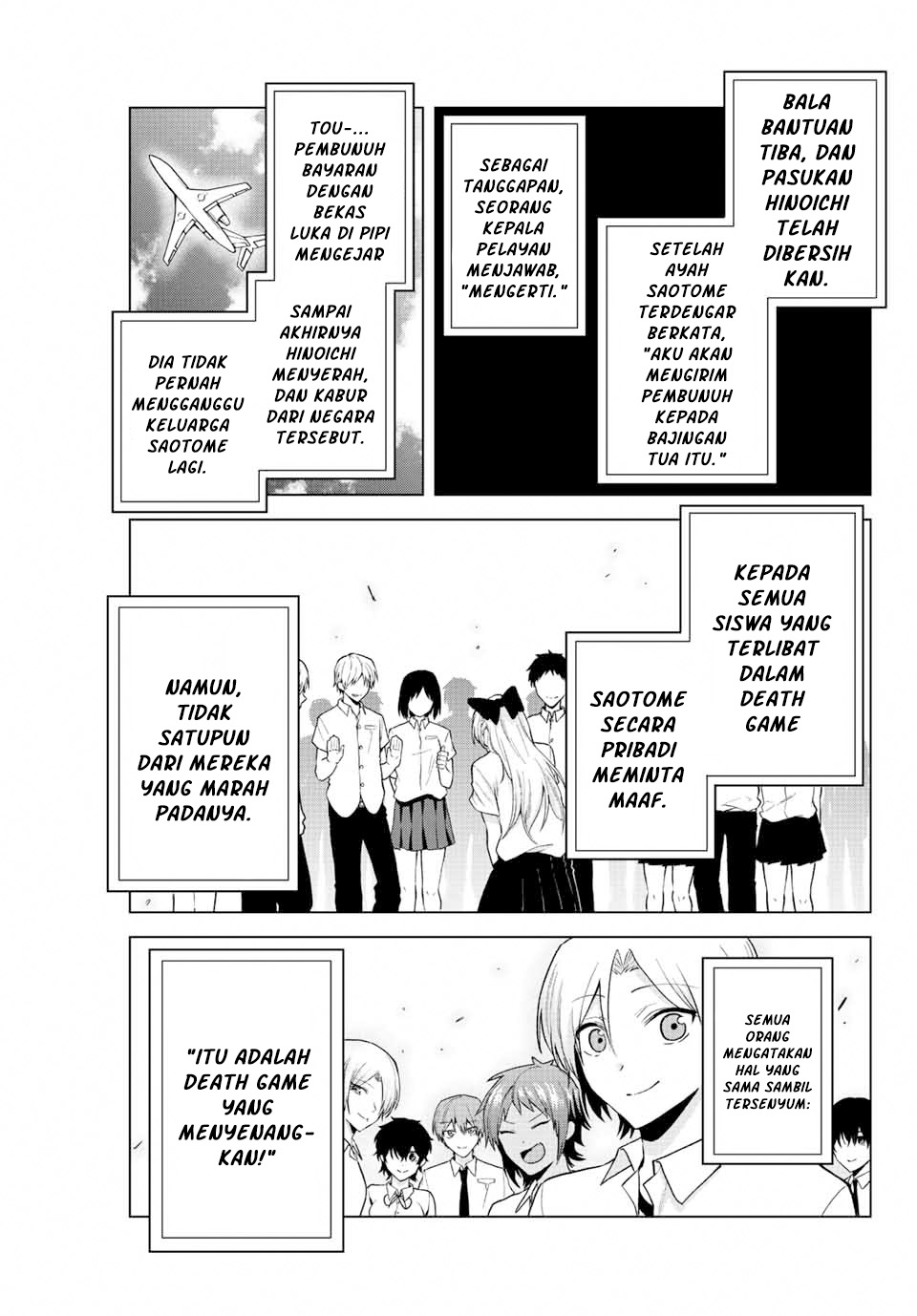 The Death Game Is All That Saotome-san Has Left Chapter 36 Gambar 12