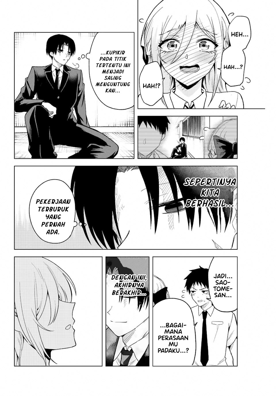 The Death Game Is All That Saotome-san Has Left Chapter 36 Gambar 7