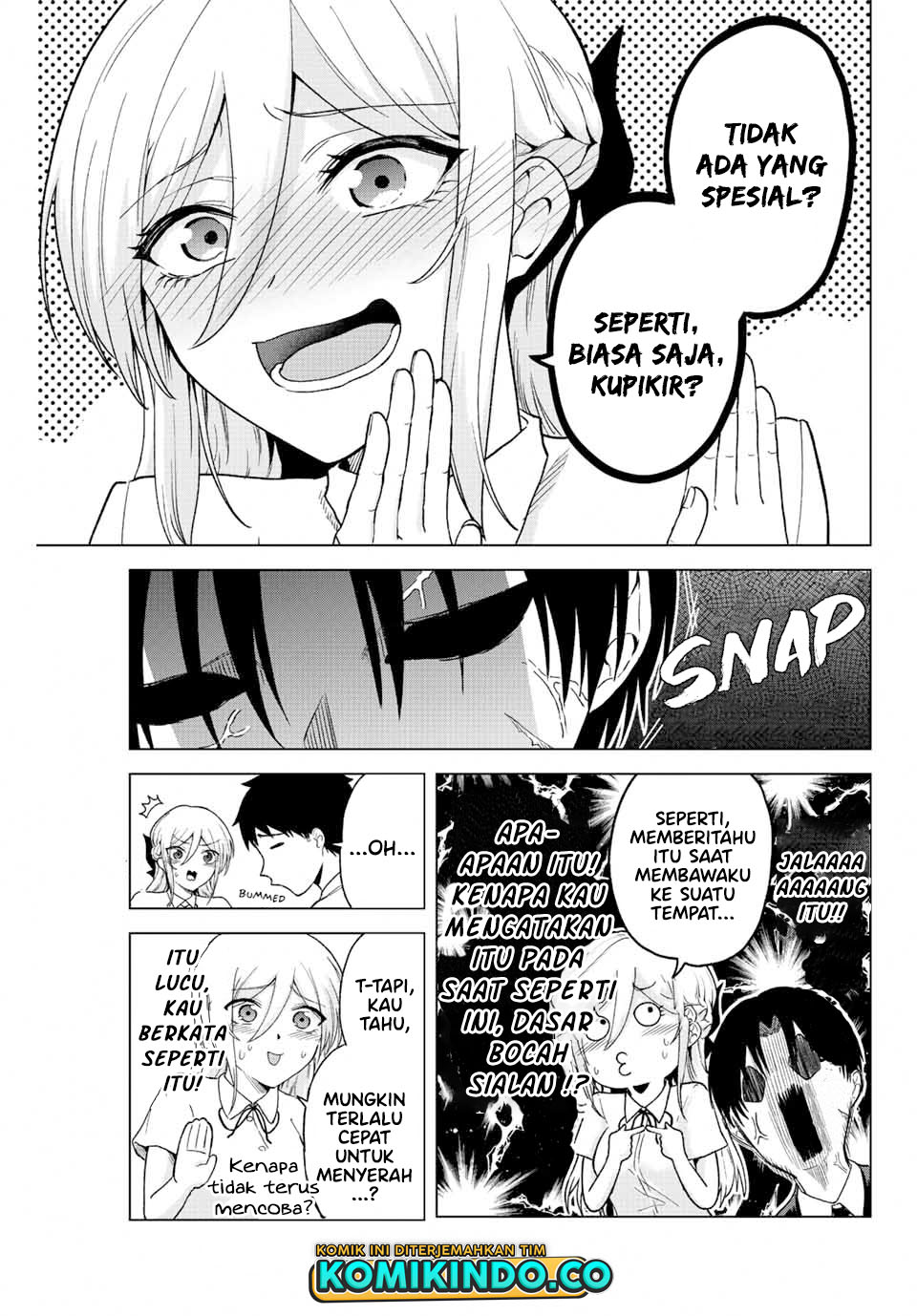The Death Game Is All That Saotome-san Has Left Chapter 36 Gambar 8