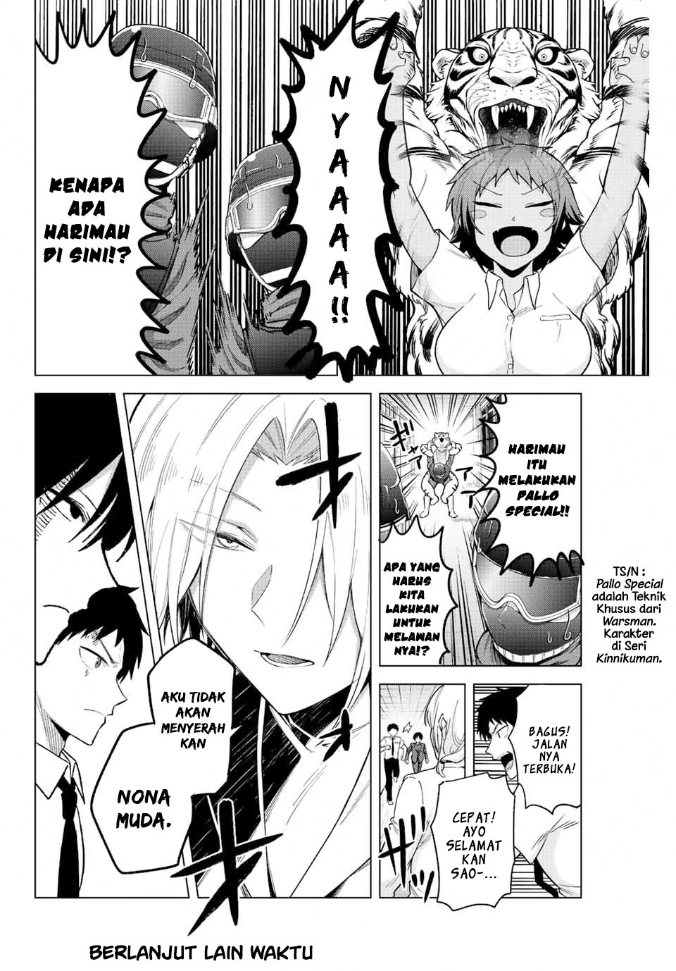 The Death Game Is All That Saotome-san Has Left Chapter 34 Gambar 10