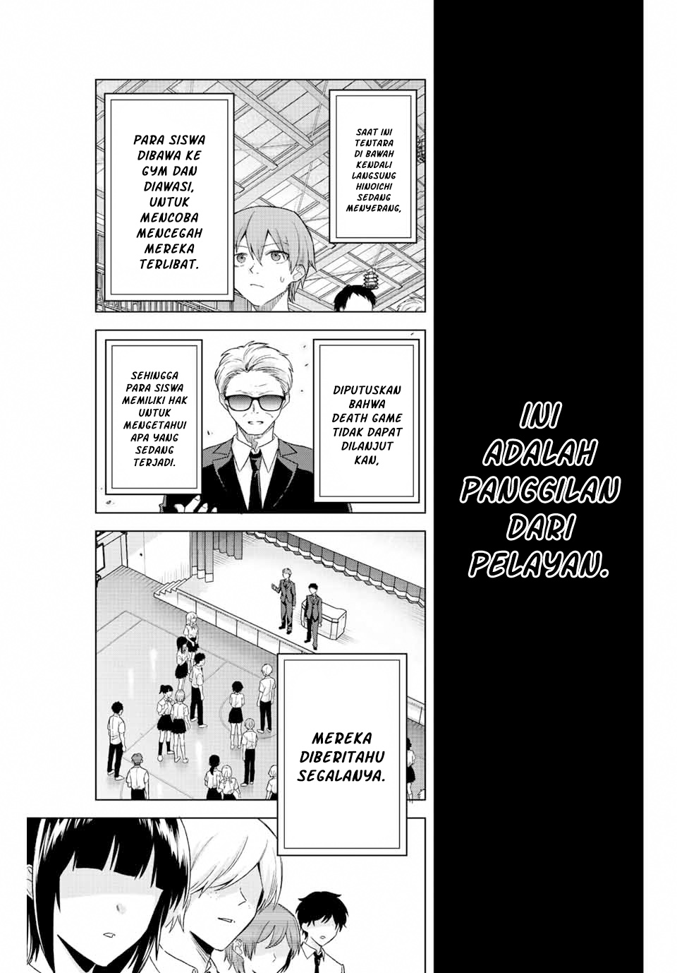 Baca Manga The Death Game Is All That Saotome-san Has Left Chapter 34 Gambar 2