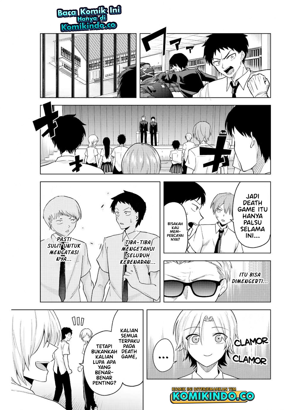 The Death Game Is All That Saotome-san Has Left Chapter 34 Gambar 4