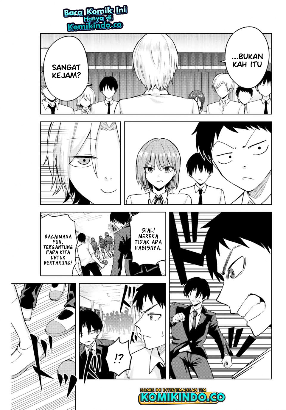 The Death Game Is All That Saotome-san Has Left Chapter 34 Gambar 6