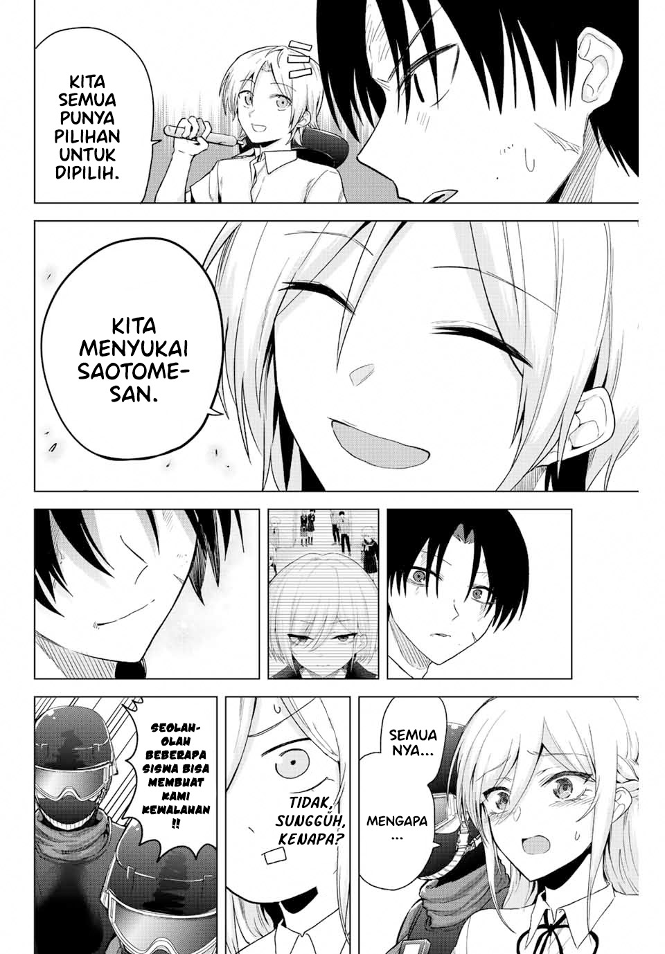The Death Game Is All That Saotome-san Has Left Chapter 34 Gambar 8