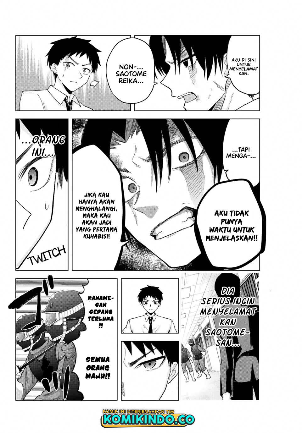 The Death Game Is All That Saotome-san Has Left Chapter 33 Gambar 7