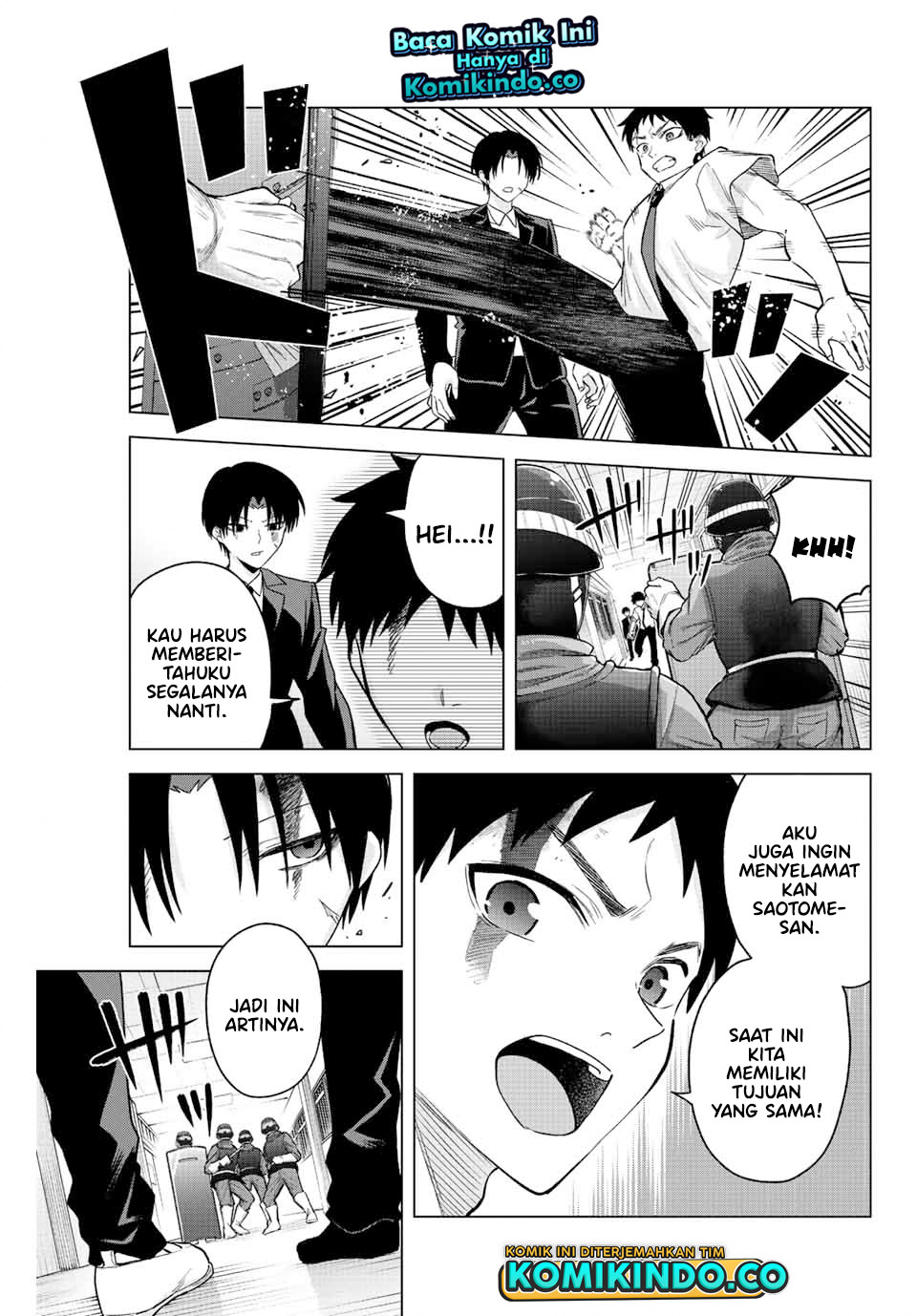 The Death Game Is All That Saotome-san Has Left Chapter 33 Gambar 8