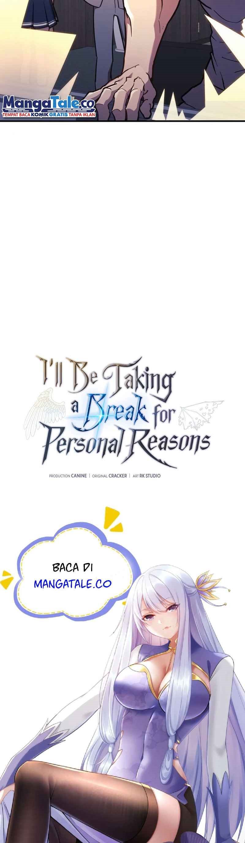 I’ll be Taking a Break for Personal Reasons Chapter 33 Gambar 20