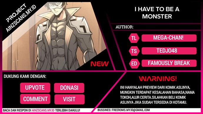 Baca Komik I Have to Be a Monster Chapter 24 Gambar 1