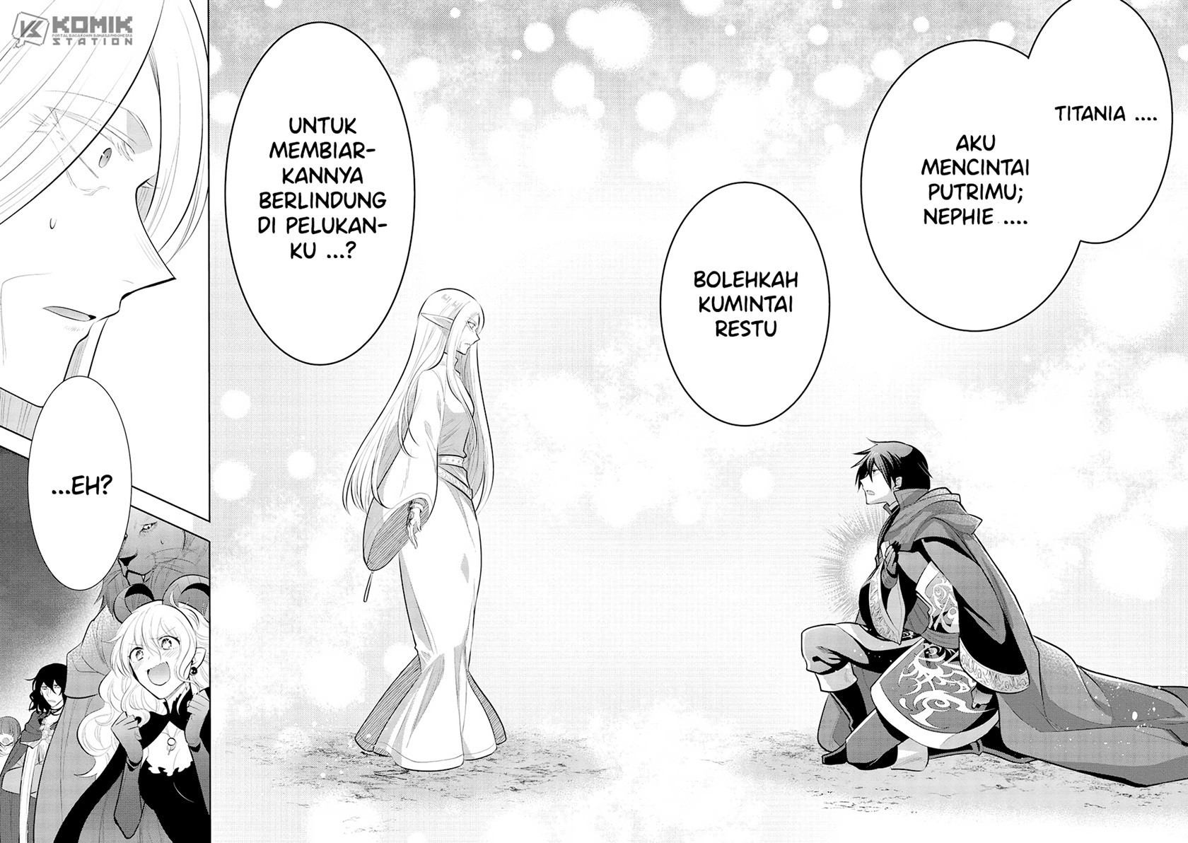 Maou no Ore ga Dorei Elf wo Yome ni Shitanda ga, Dou Medereba Ii? Chapter 49 Gambar 40