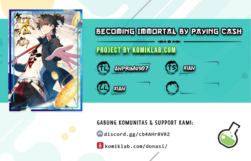 Baca Komik Becoming Immortal by Paying Cash Chapter 2 Gambar 1