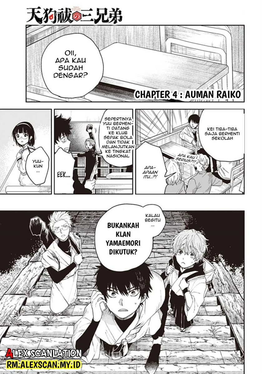 Baca Manga Tengubarai no Sankyoudai Chapter 4 Gambar 2