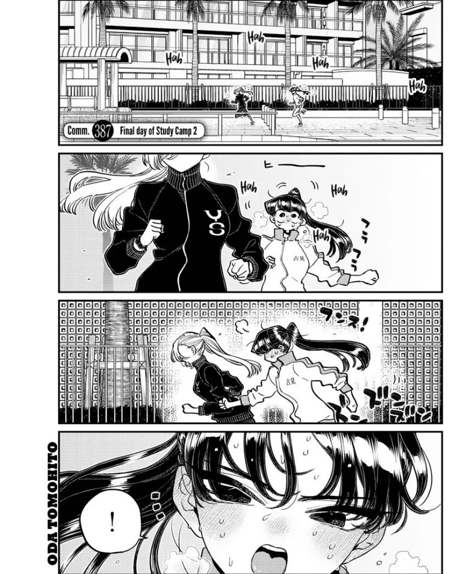 Baca Komik Komi-san wa Komyushou Desu Chapter 387 Gambar 1