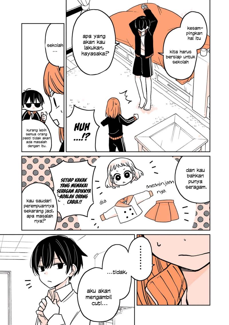 A Lazy Guy Woke Up as a Girl One Morning Chapter 8.2 Gambar 6