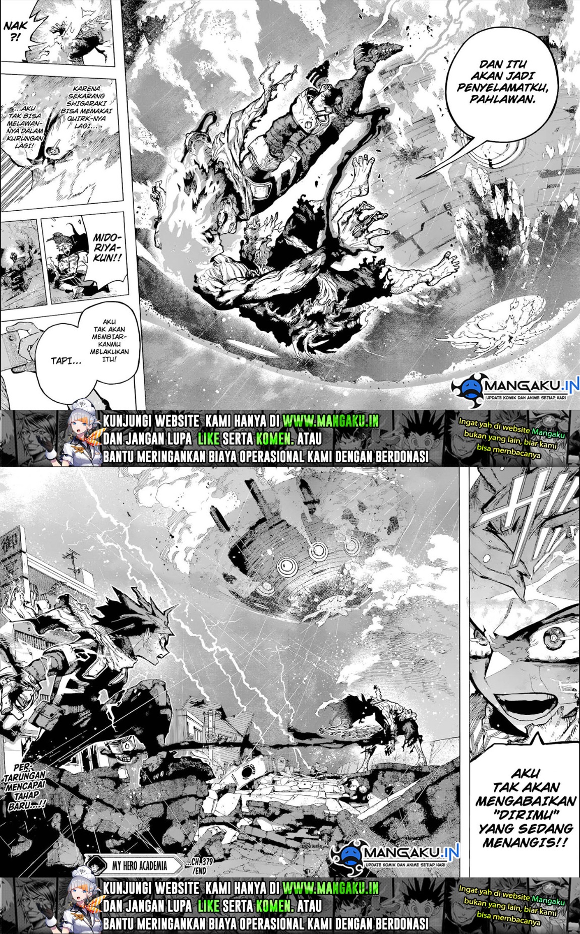 Baca Manga Boku no Hero Academia Chapter 379 Gambar 2