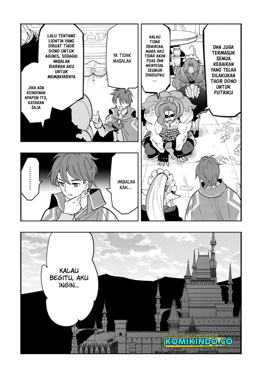 Souzou Renkinjutsushi wa Jiyuu wo Ouka suru: Kokyou wo Tsuihou saretara, Maou no Ohizamoto de Chouzetsu Kouka no Magic Item Tsukuri-houdai ni Narimashita Chapter 9.2 Gambar 16