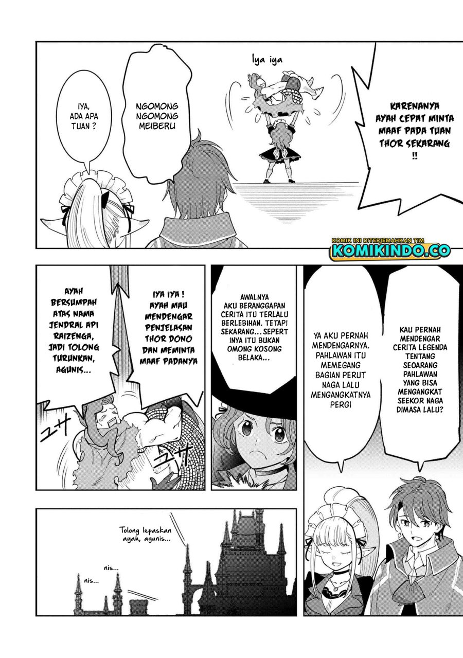 Souzou Renkinjutsushi wa Jiyuu wo Ouka suru: Kokyou wo Tsuihou saretara, Maou no Ohizamoto de Chouzetsu Kouka no Magic Item Tsukuri-houdai ni Narimashita Chapter 9.2 Gambar 8