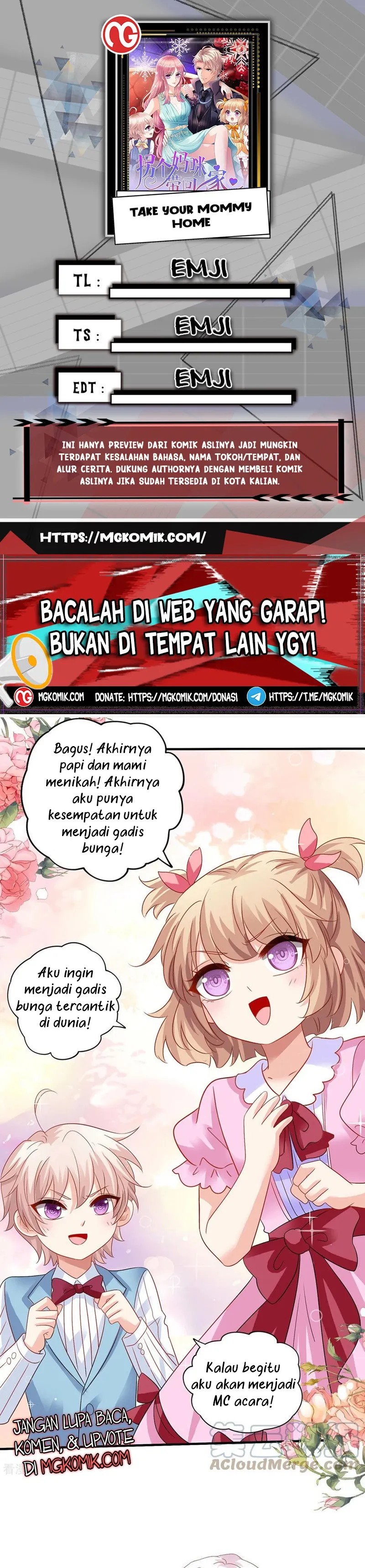 Baca Komik Take Your Mommy Home Chapter 407 Gambar 1