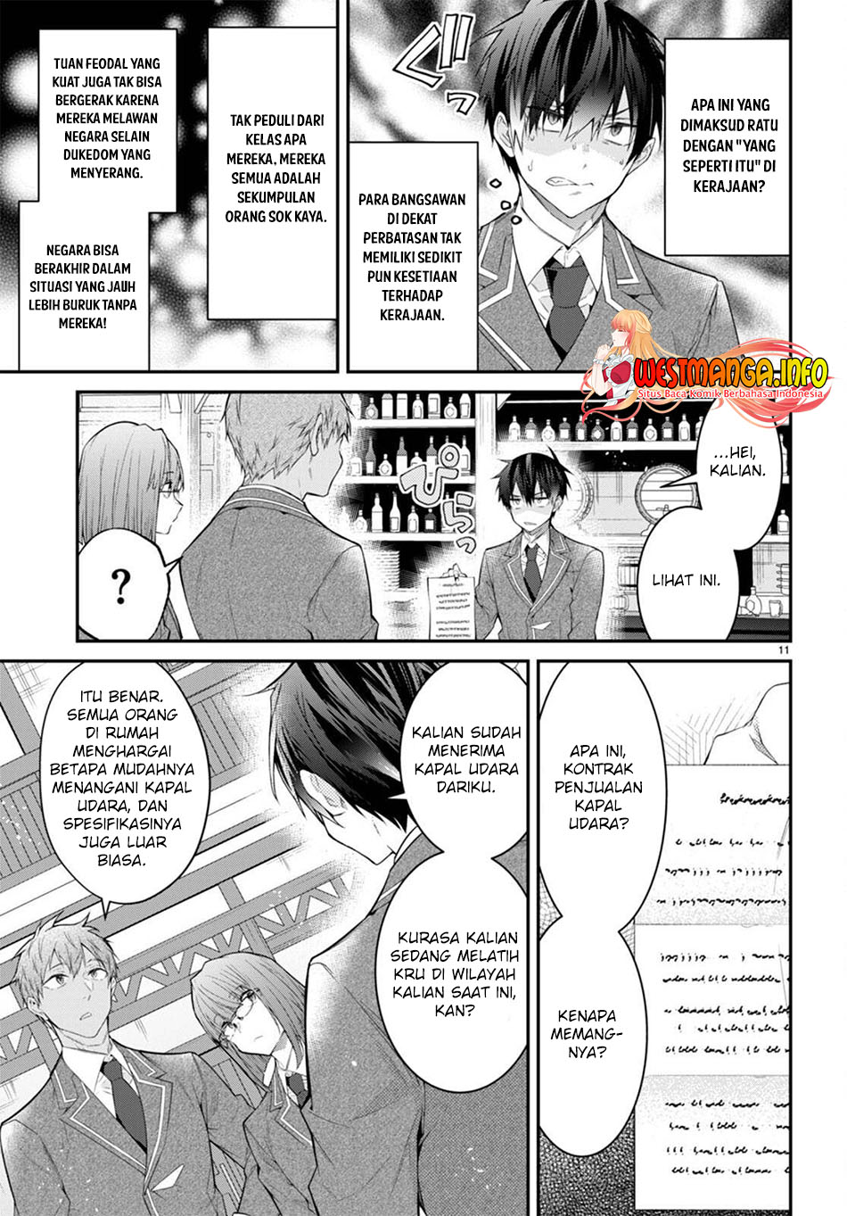 Otome Game Sekai wa Mob ni Kibishii Sekai Desu Chapter 50 Gambar 13