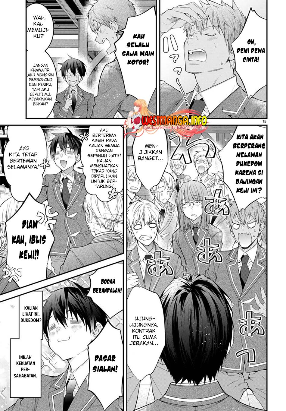 Otome Game Sekai wa Mob ni Kibishii Sekai Desu Chapter 50 Gambar 18