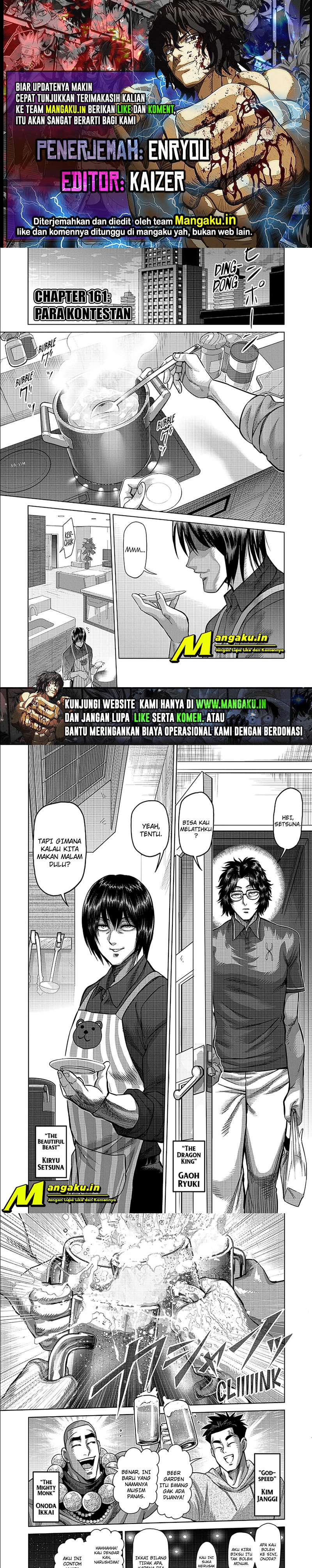 Baca Komik Kengan Omega Chapter 161 Gambar 1