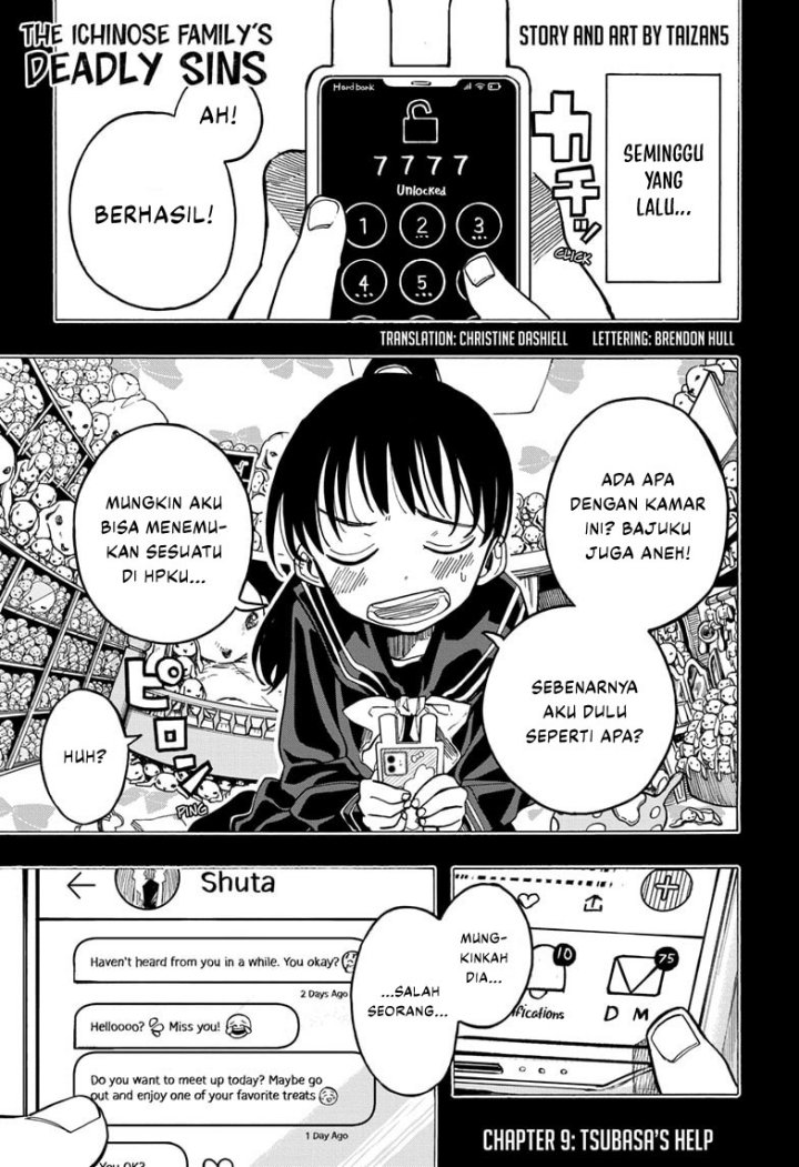 Baca Manga The Ichinose Family’s Deadly Sins Chapter 9 Gambar 2