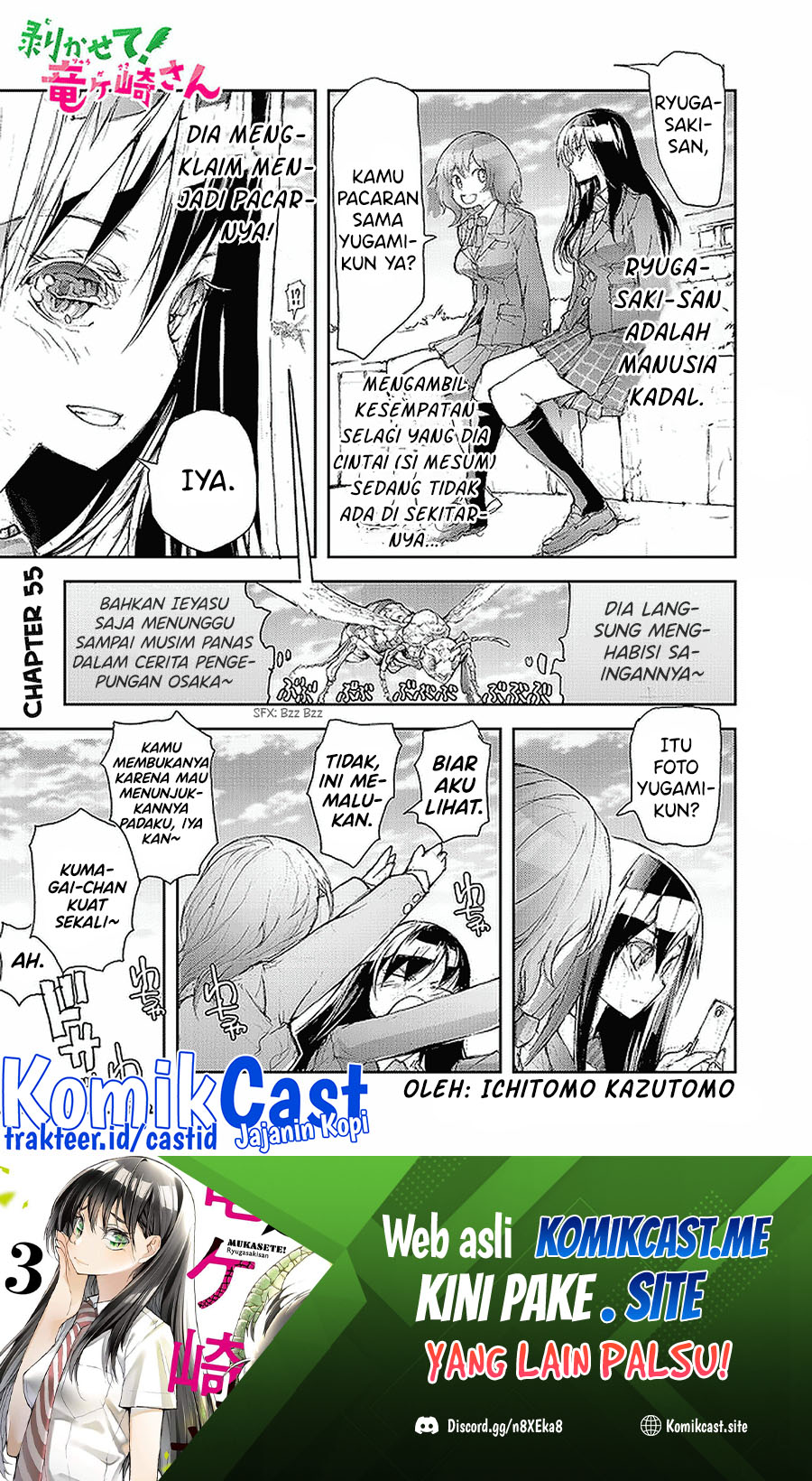 Baca Manga Mukasete! Ryugasaki-san Chapter 55 Gambar 2