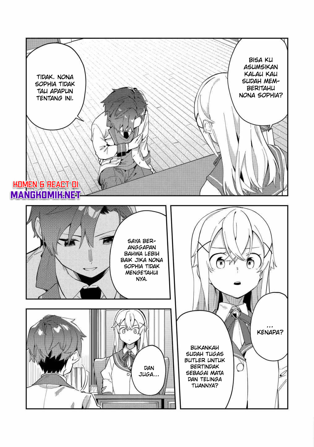 Akuyaku Reijou no Shitsuji-sama Hametsu Flag wa Ore ga Tsubusasete itadakimasu Chapter 25.1 Gambar 10