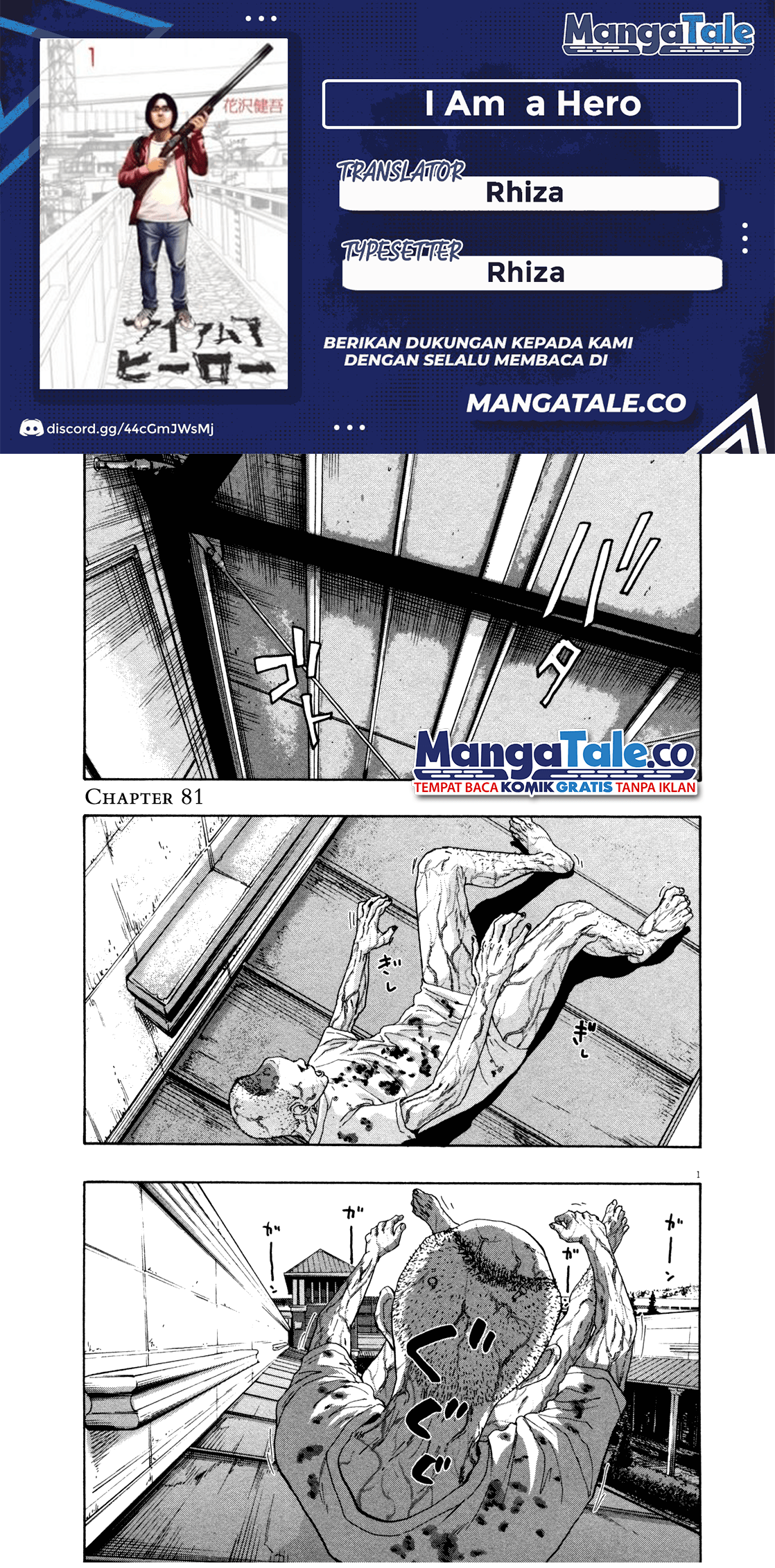 Baca Komik I Am a Hero Chapter 81 Gambar 1