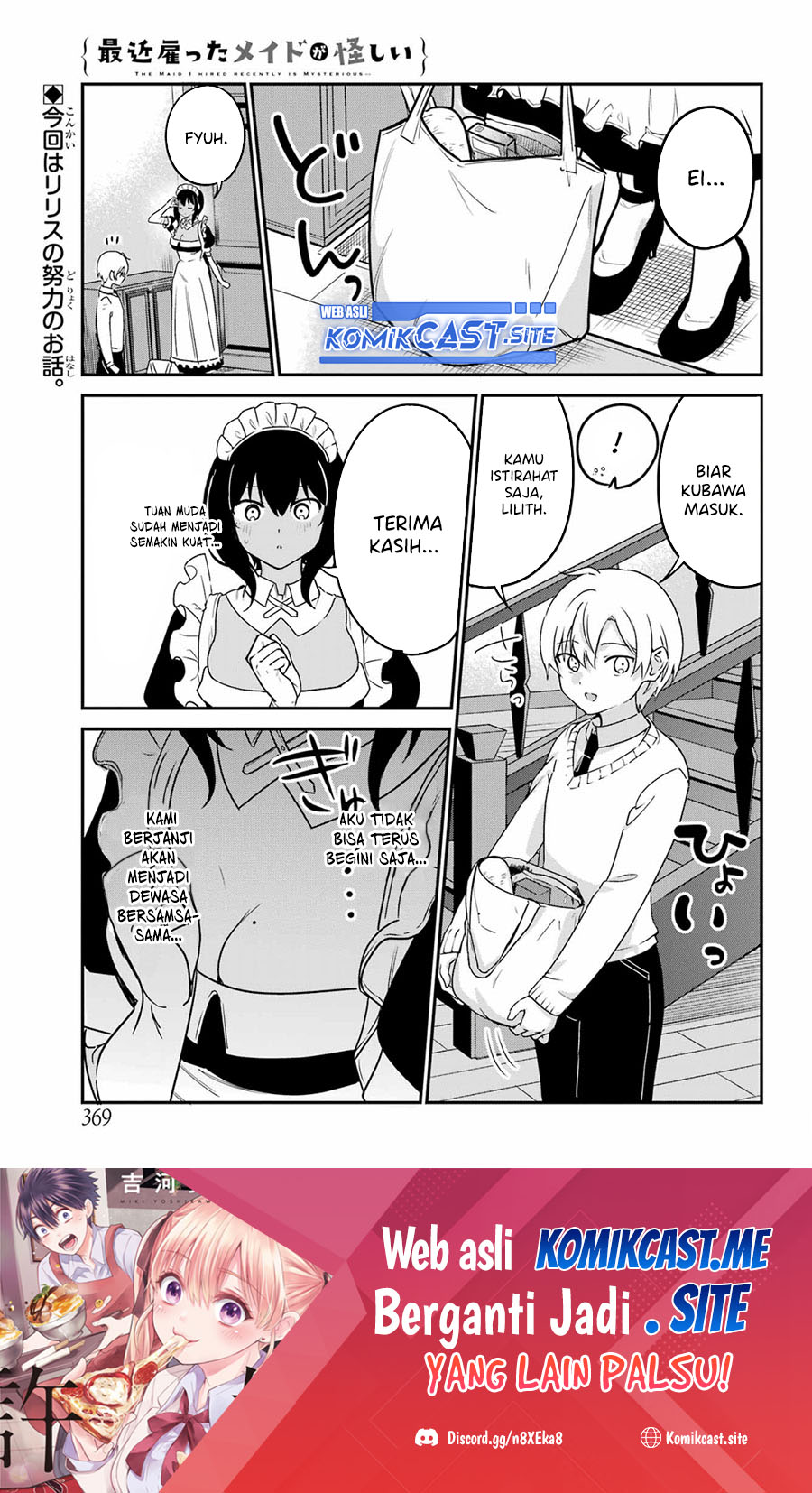 Baca Manga My Recently Hired Maid Is Suspicious Chapter 37 Gambar 2