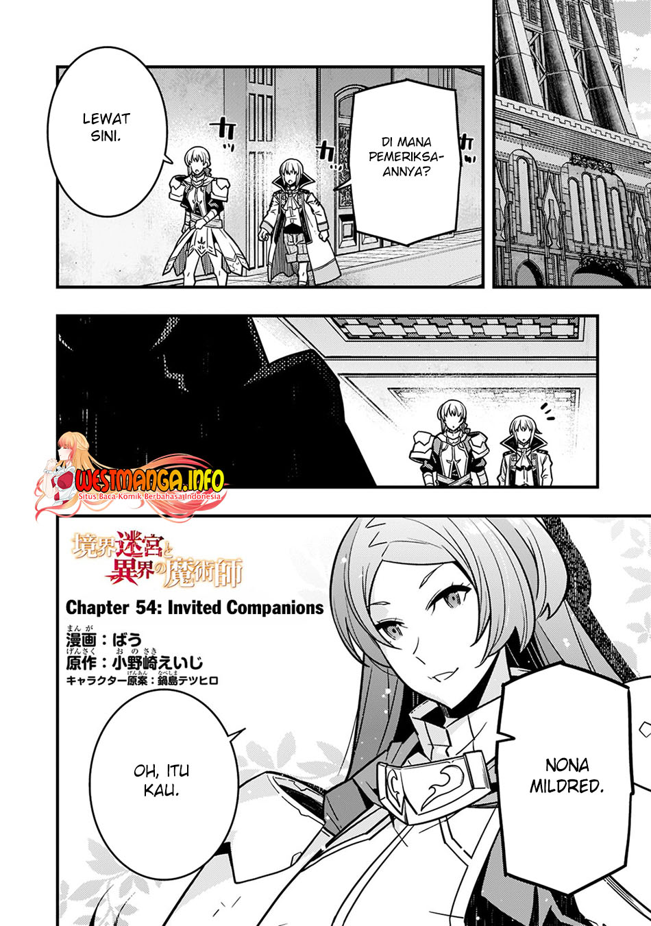 Baca Manga Kyoukai Meikyuu to Ikai no Majutsushi Chapter 54 Gambar 2