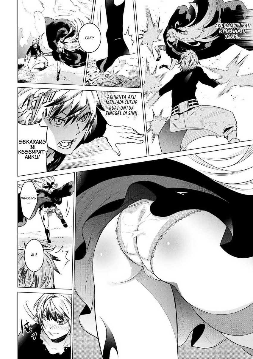 SSS Rank Dungeon de Knife Ippon Tewatasare Tsuihou Sareta Shiro Madoushi Chapter 2.2 Gambar 17