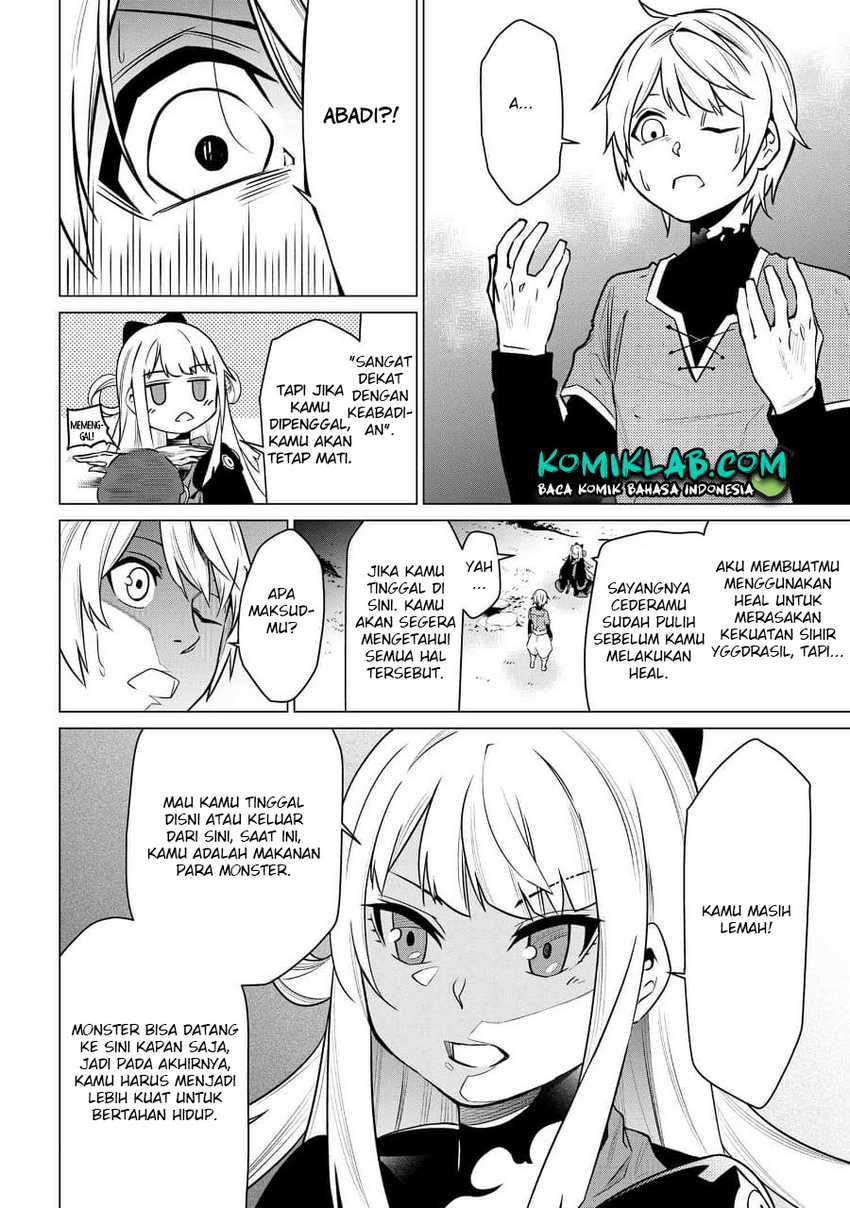 SSS Rank Dungeon de Knife Ippon Tewatasare Tsuihou Sareta Shiro Madoushi Chapter 2.1 Gambar 20