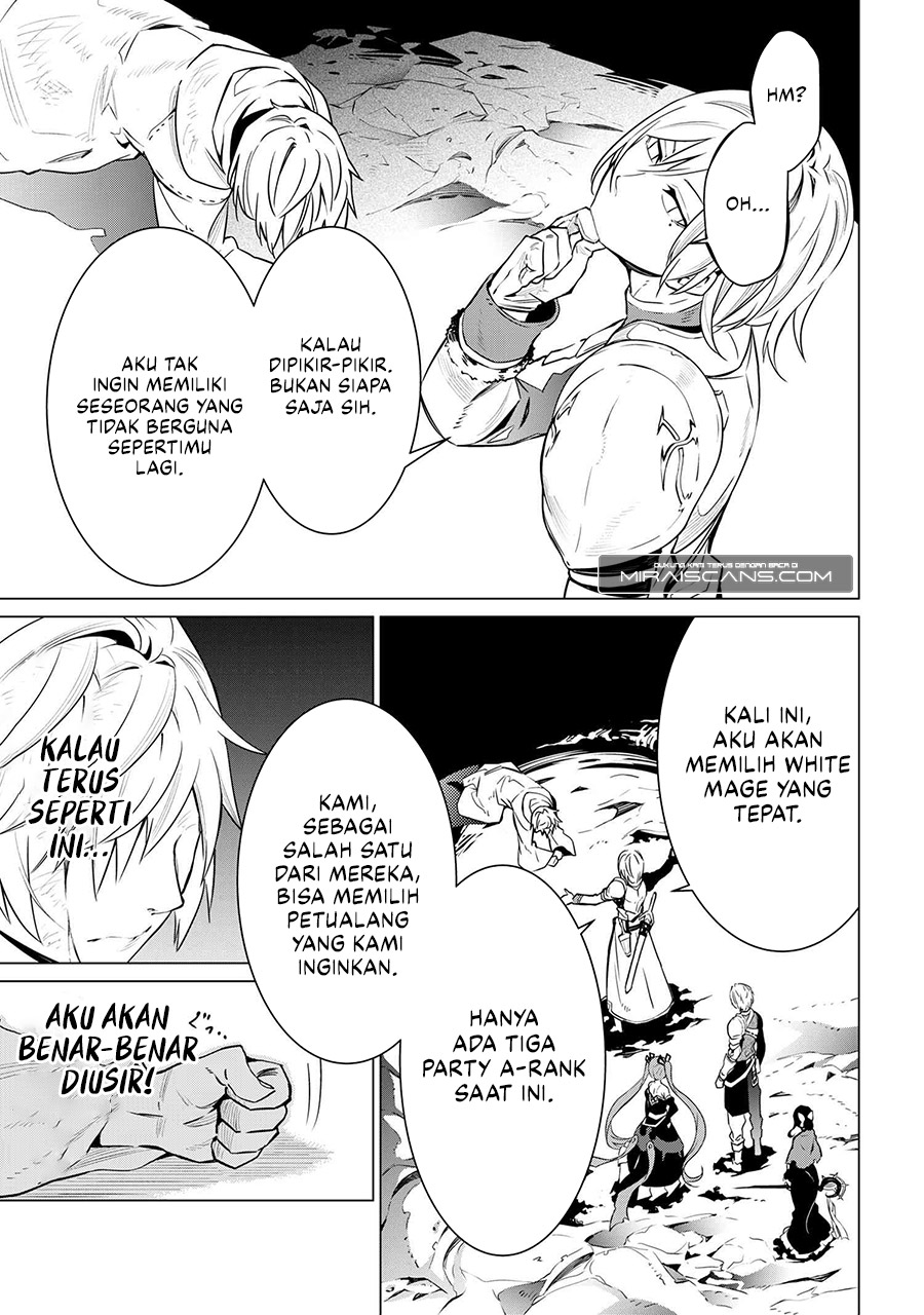 SSS Rank Dungeon de Knife Ippon Tewatasare Tsuihou Sareta Shiro Madoushi Chapter 1 Gambar 36