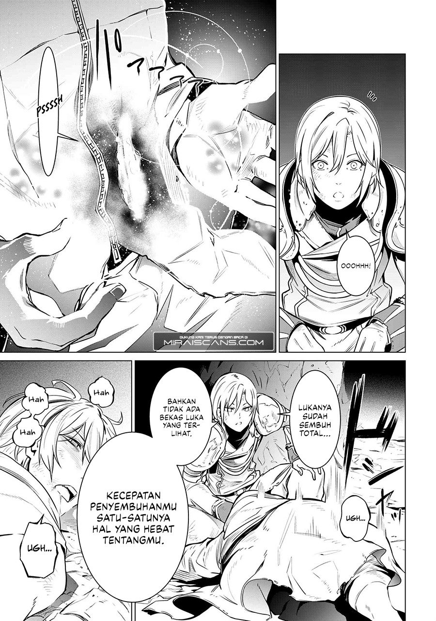 SSS Rank Dungeon de Knife Ippon Tewatasare Tsuihou Sareta Shiro Madoushi Chapter 1 Gambar 42