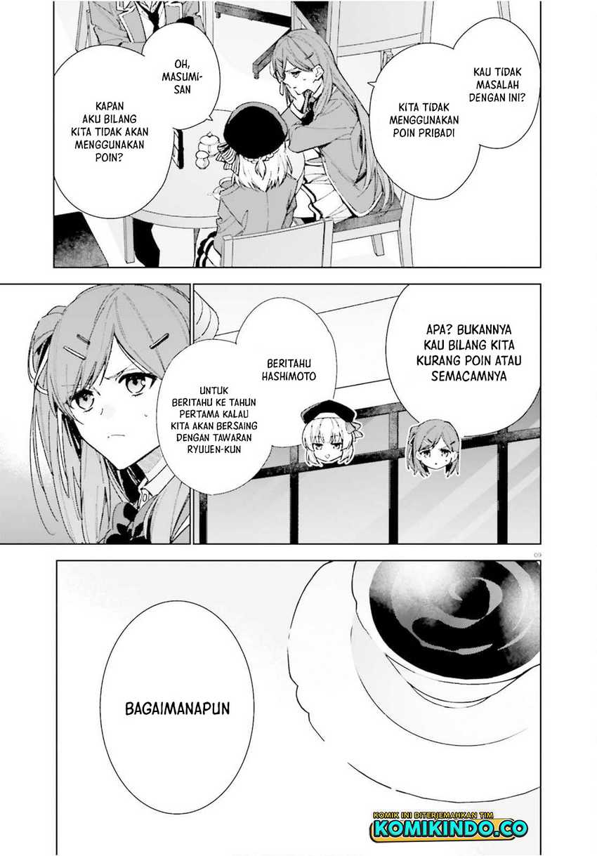 Youkoso Jitsuryoku Shijou Shugi no Kyoushitsu e: 2-nensei-hen Chapter 8.5 Gambar 10