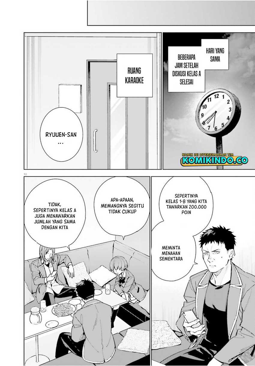 Youkoso Jitsuryoku Shijou Shugi no Kyoushitsu e: 2-nensei-hen Chapter 8.5 Gambar 19