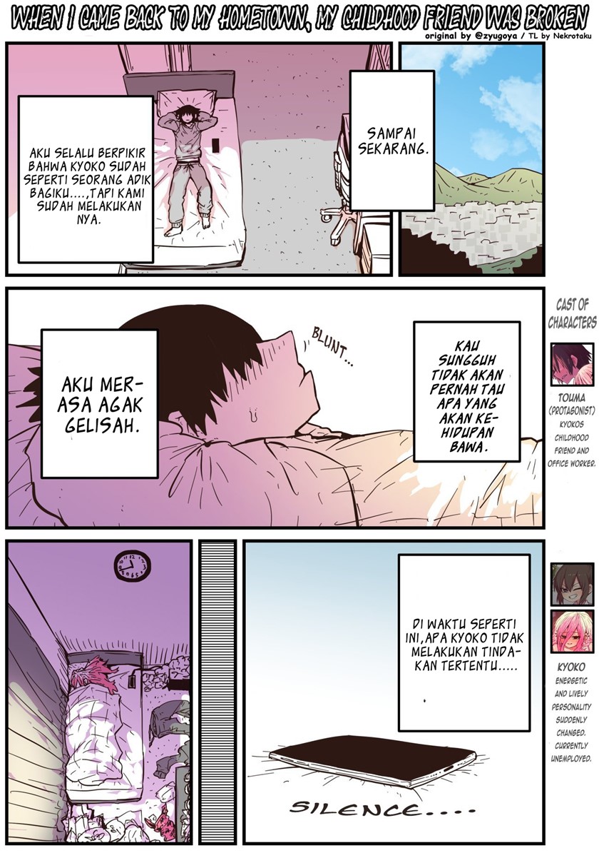 Baca Manga When I Returned to My Hometown, My Childhood Friend was Broken Chapter 19 Gambar 2
