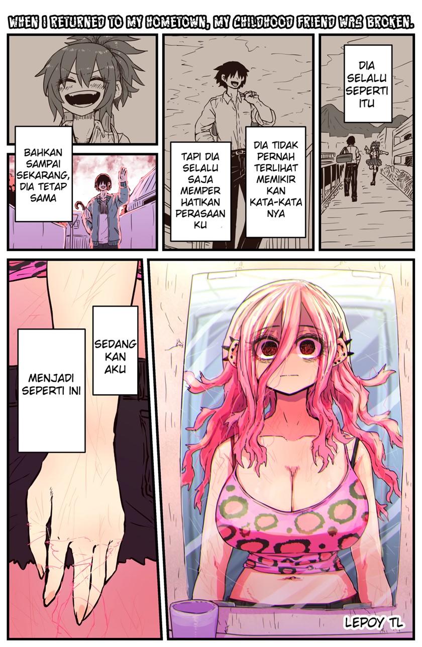 Baca Manga When I Returned to My Hometown, My Childhood Friend was Broken Chapter 9 Gambar 2