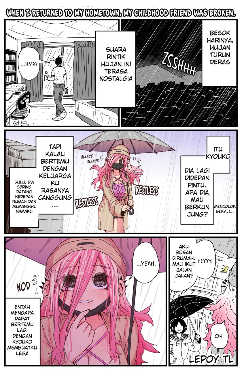 Baca Manga When I Returned to My Hometown, My Childhood Friend was Broken Chapter 5 Gambar 2