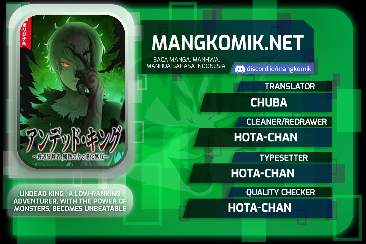 Baca Komik Undead King ~Teihen Bouken-sha, Mamono no Chikara de Shinka Musou~ Chapter 1 Gambar 1