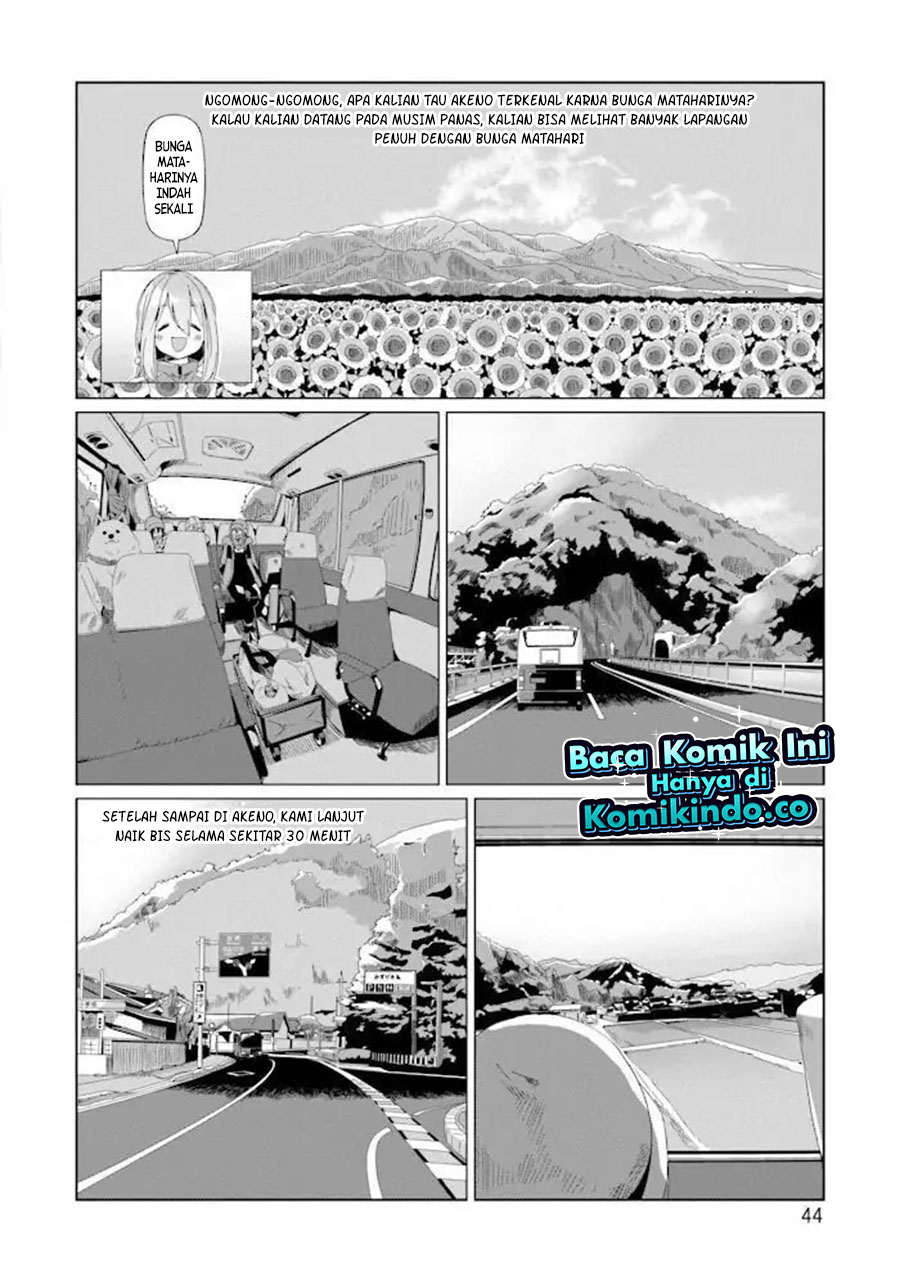 Yuru-Camp Chapter 65 Gambar 18