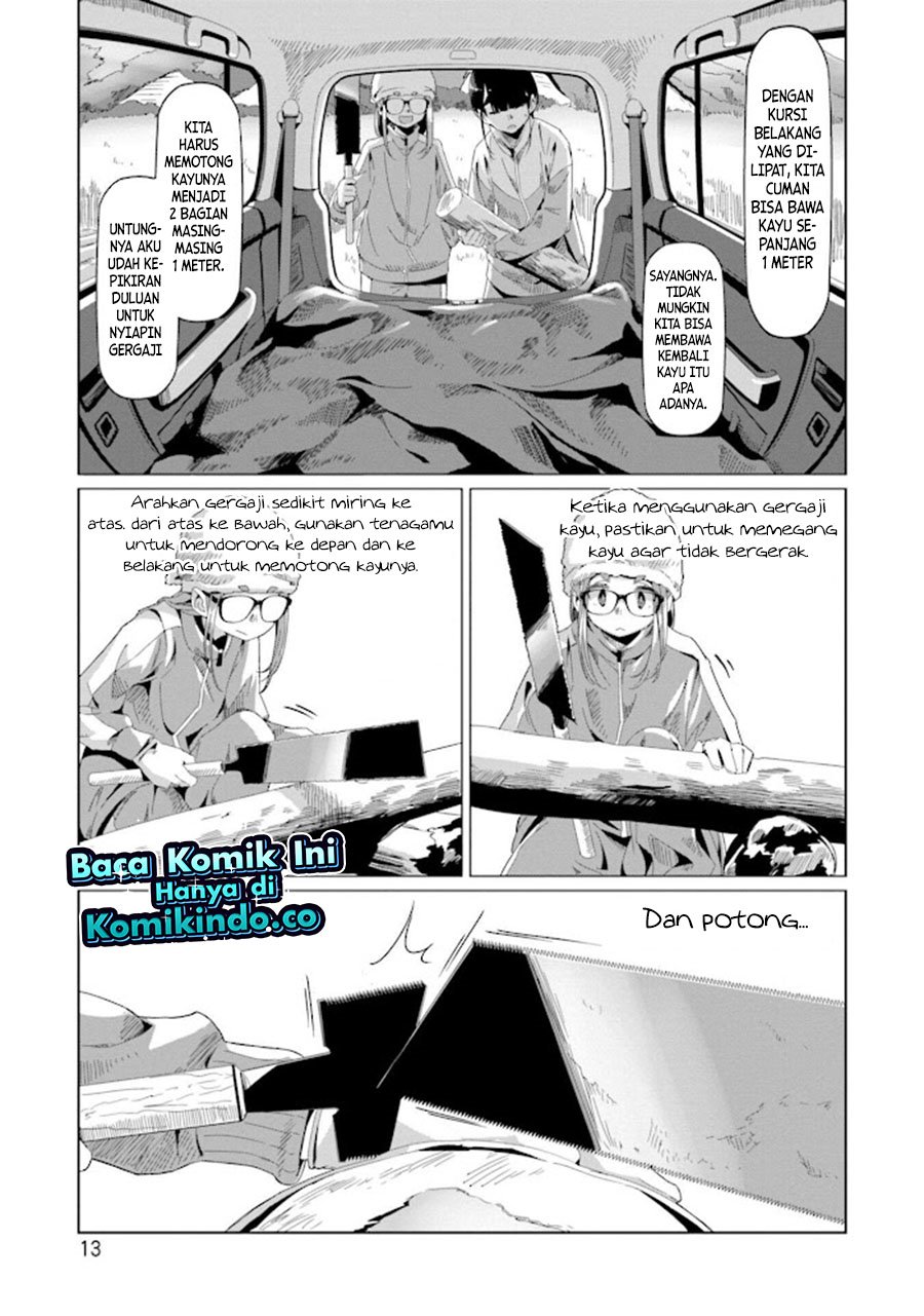 Yuru-Camp Chapter 64 Gambar 16