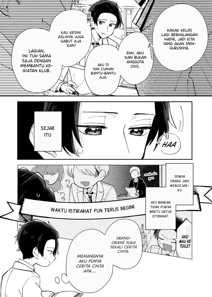 Naisho no Cinderella Chapter 1.3 Gambar 7