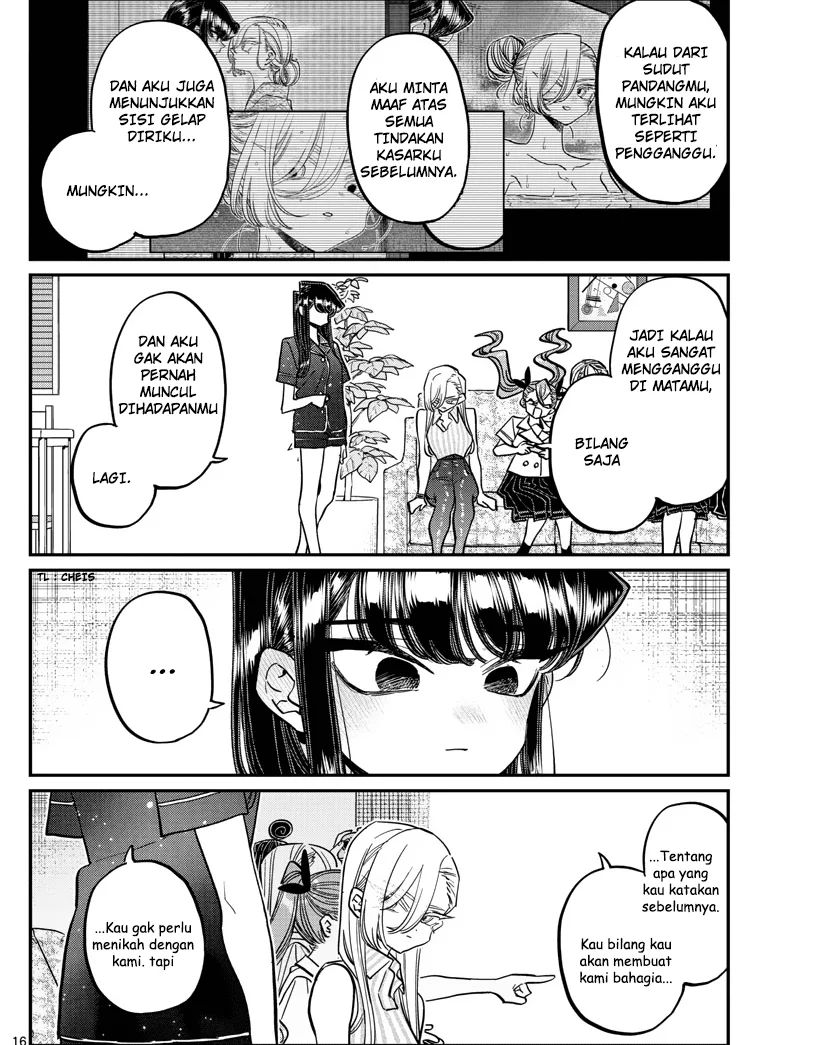 Komi-san wa Komyushou Desu Chapter 392 Gambar 16