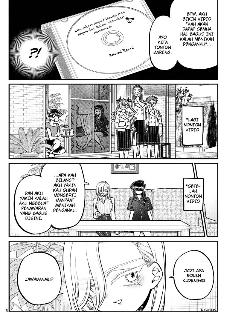 Komi-san wa Komyushou Desu Chapter 392 Gambar 6